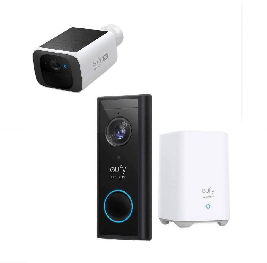Eufy Bundle Doorbell 2K + S220 | elektronica en media | Smart Home Slimme Camera's | 0194644146283