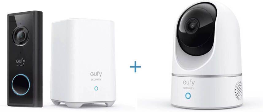 Eufy Bundle Doorbell 2K + Indoor Cam | elektronica en media | Smart Home Slimme Camera's | 0194644147037
