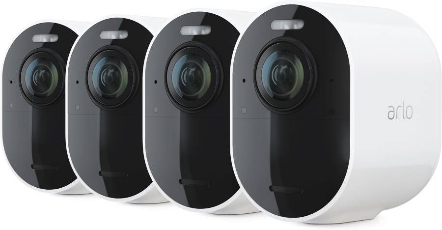 Arlo Ultra 2 wire-free 4-pack IP-camera Wit