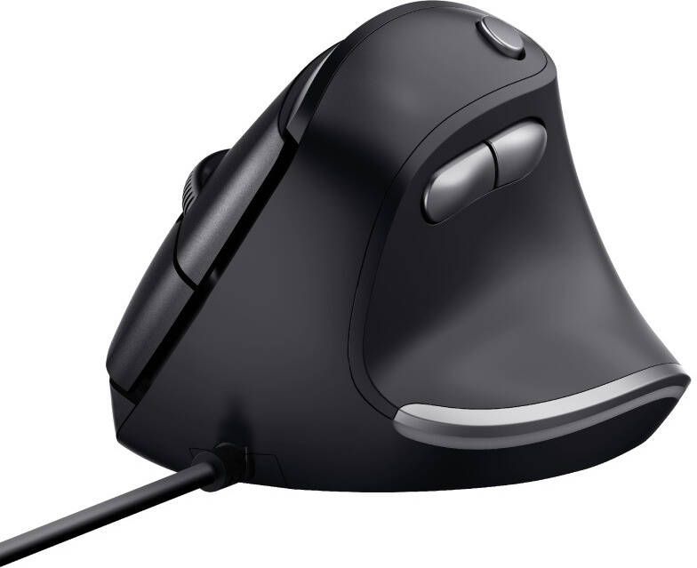 Trust Bayo Verticale ergonomische muis Zwart