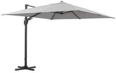 Le Sud freepole parasol Biarritz grijs 300x300 cm Leen Bakker
