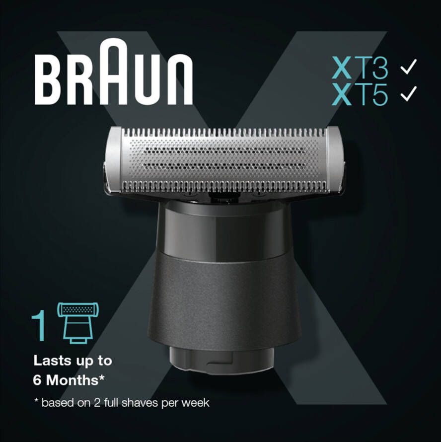 Braun Extra scheerkop Series X Schersystem XT10 4d-lemmettechnologie (1 stuk)