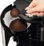 Krups Filterkoffieapparaat ProAroma Plus KM321 1 25 l 1 25l koffiepot papieren filter 1x4 met aromaschakelaar 1100 w zwart met applicaties van edelstaal - Thumbnail 6