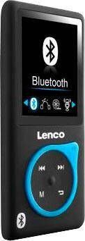 Lenco MP3 MP4 speler met Bluetooth en 8 GB micro SD kaart Blauw-Zwart