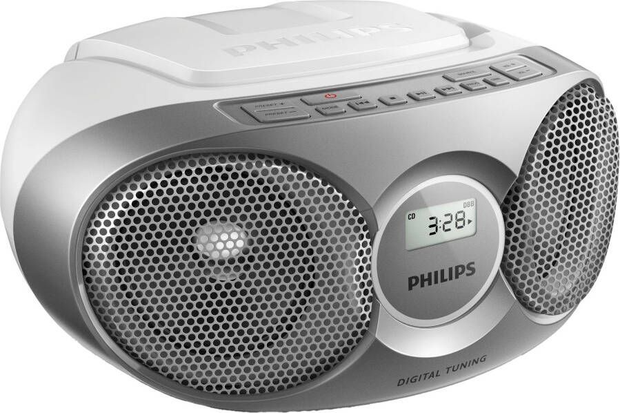 Philips radio CD speler AZ215S 12 (Zilver)