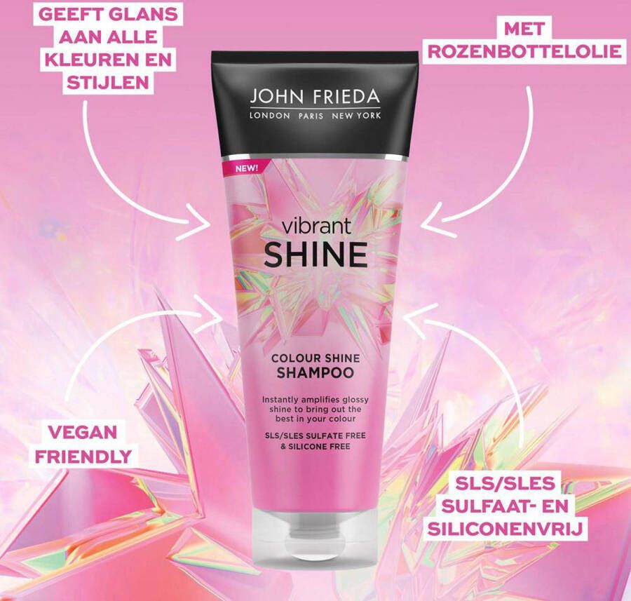 John Frieda Vibrant Shine Colour Shine shampoo 250 ml
