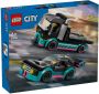 LEGO City Raceauto en transporttruck 60406 - Thumbnail 2