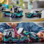 LEGO City Raceauto en transporttruck 60406 - Thumbnail 3