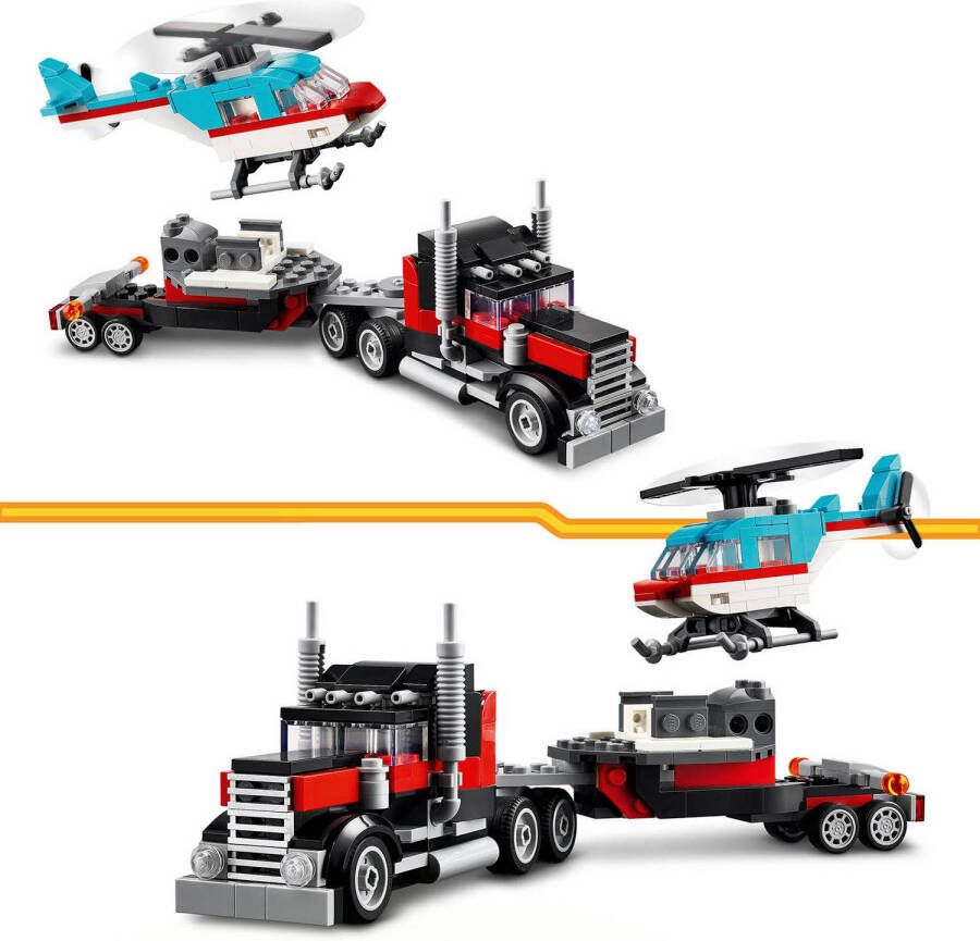 LEGO Creator Truck met helikopter 31146