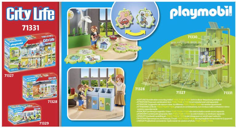 Playmobil City Life School klimaatwetenschaplokaal 71331