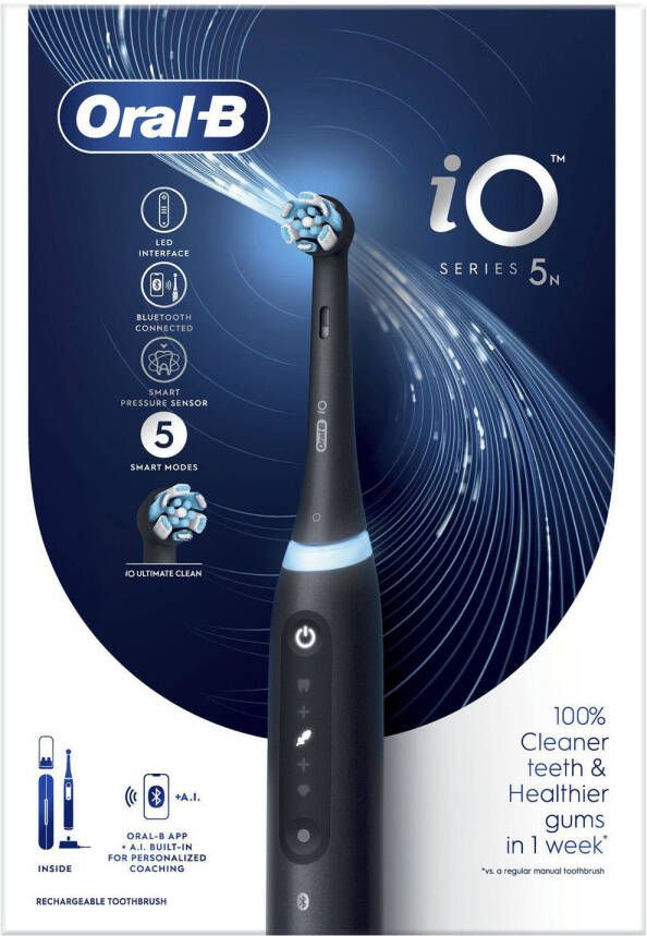 Oral-B IO 5N elektrische tandenborstel Zwart