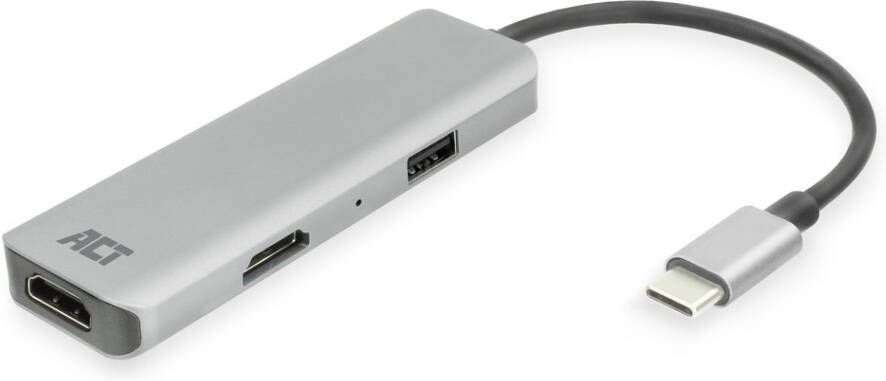 ACT USB-C 4K HDMI USB-A Multiport Adapter