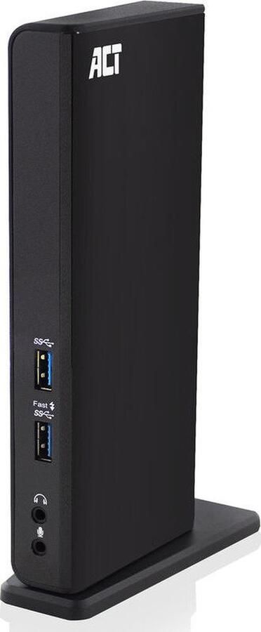 ACT USB-C USB-A Dual Monitor Docking Station AC7049 | Docking stations | Accessoires&Toebehoren Computer toebehoren | 8716065492279