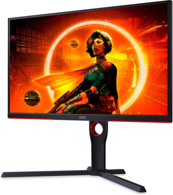 AOC PC-gamingscherm 25G3ZM BK 24 5 VA FHD 0 5 ms 240 Hz HDMI DisplayPort Pivot In hoogte verstelbaar Adaptive Sync - Foto 3