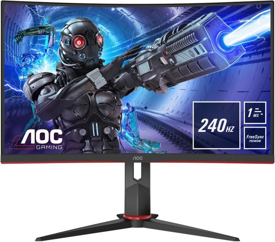 AOC Gaming Monitor C32G2ZE BK | Gaming monitoren | 4038986117395