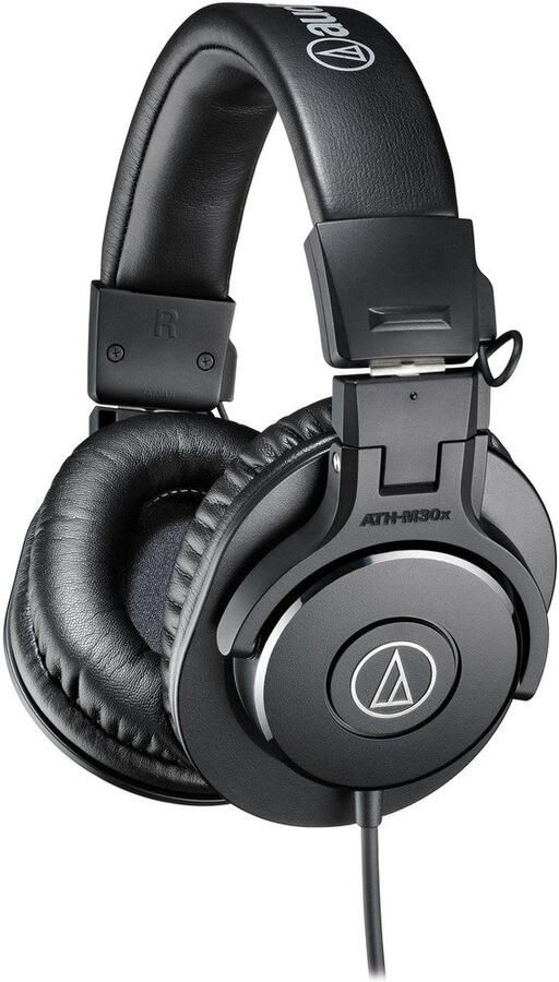 Audio-Technica ATH-M30x | Over-ear koptelefoons | Beeld&Geluid Koptelefoons | 4961310125417