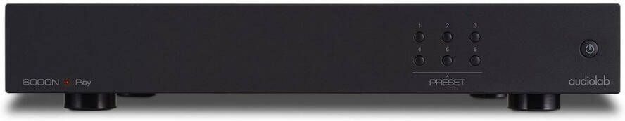 Audiolab Draadloze Streamer 6000N Play Zwart | Audiostreamers | Beeld&Geluid Audio | 5025941204282