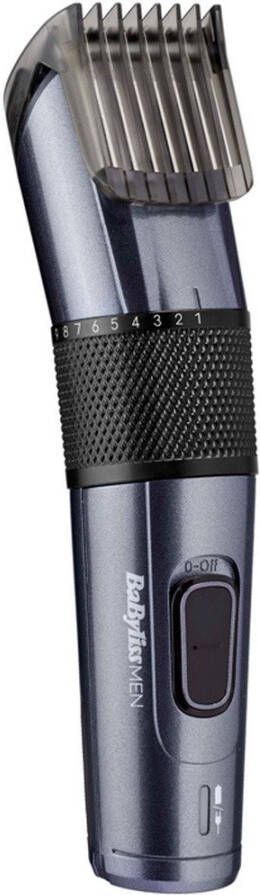 BaByliss Titanium Tondeuse E976E Titanium messen Uitschuifbare opzetkam 1-25mm