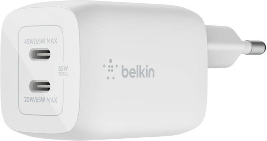 Belkin 65W USB-C Charger WCH013VFWH | Thuisladers | 0745883840656