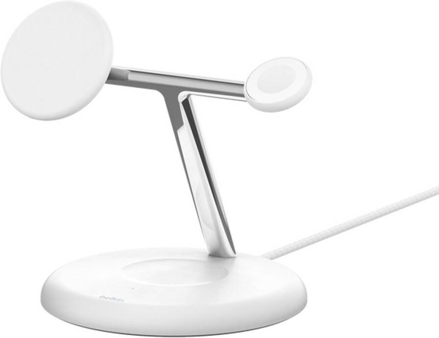 Belkin Magnetic Adjustable Charging Stand WIZ023VFWH | Draadloze opladers | 0745883868742