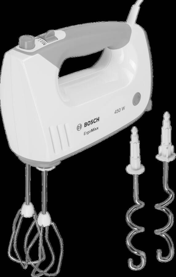 Bosch MFQ36470 Handmixer ErgoMixx Wit Grijs | Mixers | Keuken&Koken Keukenapparaten | MFQ36470 - Foto 3