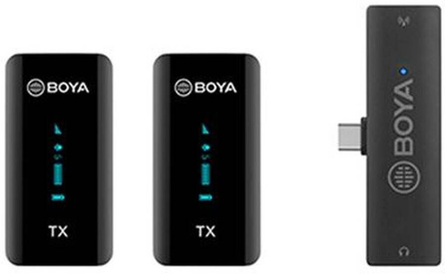 Boya Dual-Channel Wireless Microphone BY-XM6-S6 | Microfoons | Fotografie Studio | 6974700650053