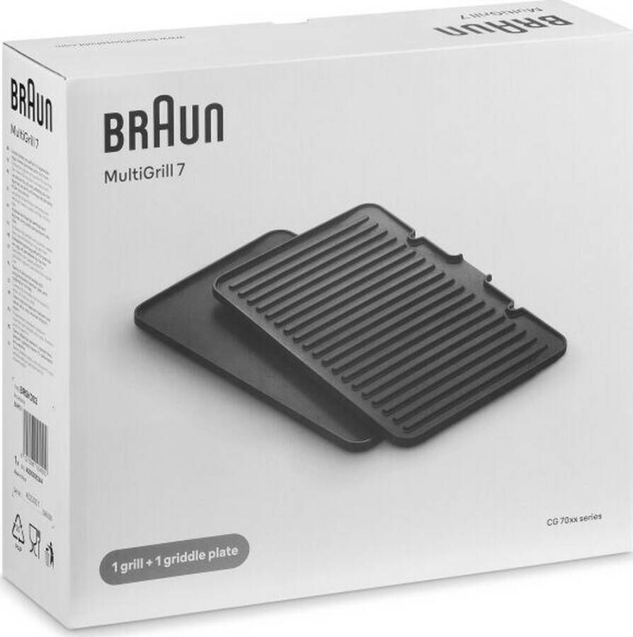 Braun MultiGrill 7 Set Mixed Plates BRSK003 | Grill toebehoren | 8021098004000