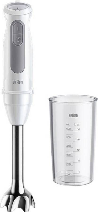 Braun Domestic Home Braun MQ 50001 M MultiQuick 5 Staafmixer Wit Grijs - Foto 2