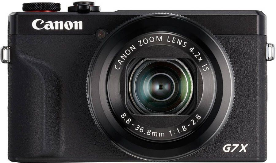 Canon PowerShot G7 X Mark III Zwart | Compactcamera's | 4549292137736