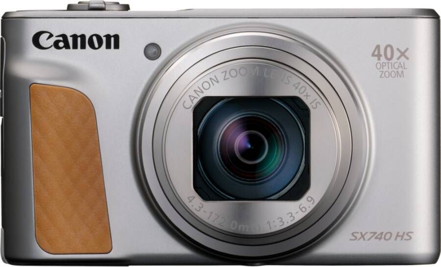 Canon PowerShot SX740 HS Lite Zilver | Compactcamera's | 4549292246117