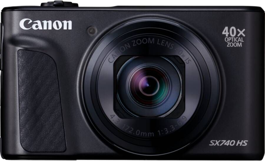 Canon PowerShot SX740 HS Lite Zwart | Compactcamera's | 4549292246100