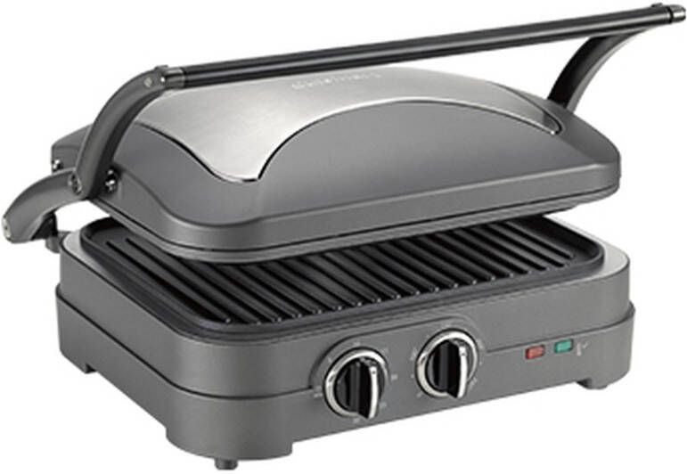 Cuisinart Griddler Elite Grill Contactgrill GR47E PFAS Vrij Grillen Barbeque Panini Afwasbare platen Tot 240 °C - Foto 3