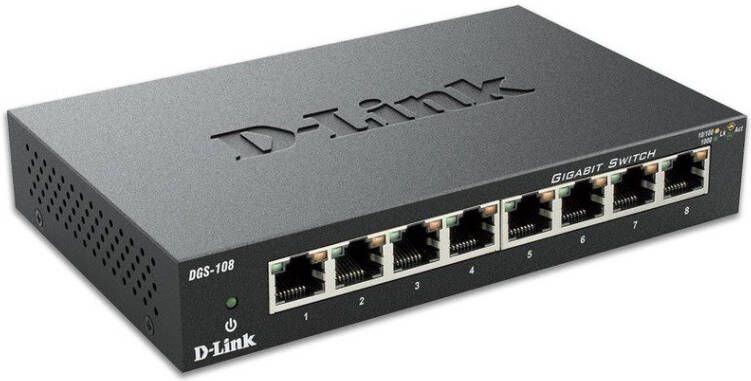 D-Link DGS-108 | Netwerk Switches | Computer&IT Netwerk&Internet | DGS-108