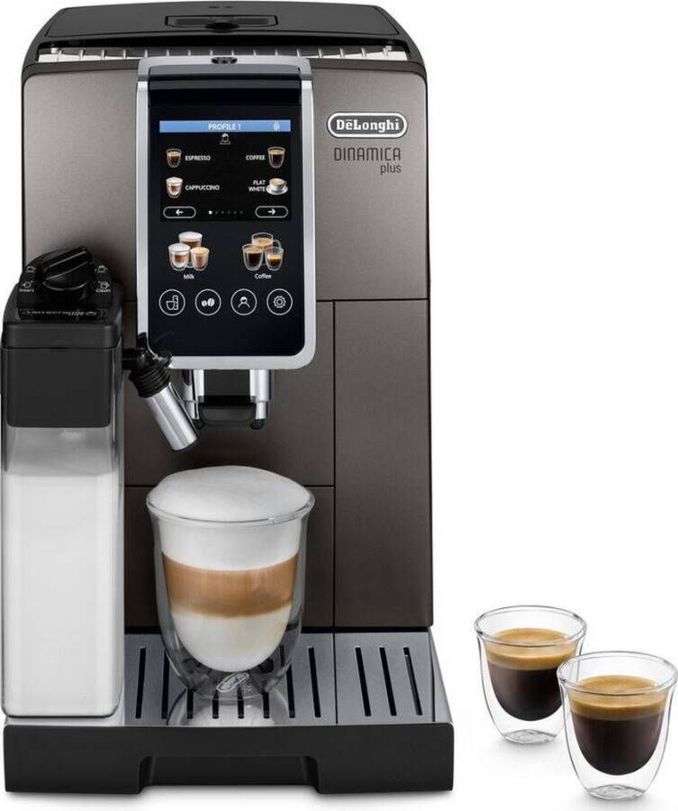 De'Longhi De Longhi Dinamica Plus ECAM380.95.TB – Volautomatische Espressomachine