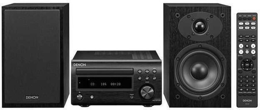 Denon Micro System D-M41DAB Zwart | Radio s | Beeld&Geluid Audio | D-M41DABBKBKEKGE - Foto 2