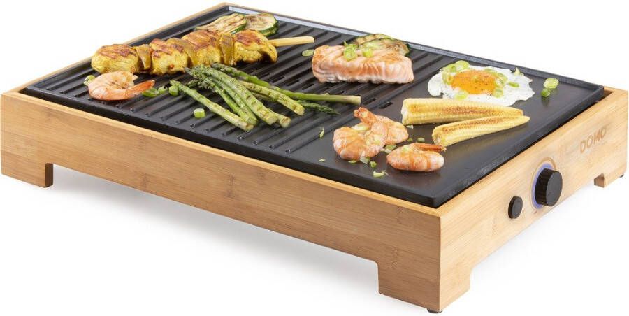 Domo Plancha Grill Bamboo DO9271G | Plancha | 5411397168061