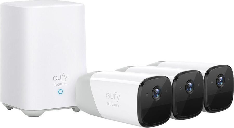 Eufy Cam 2 Pro Triplepack + HomeBase 2 | Slimme Camera's met WiFi | 0194644020835 - Foto 2
