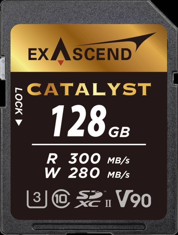 Exascend Catalyst UHS-II SD Card (V90) 128GB | Geheugenkaarten | Computer&IT Data opslag | 6972904951136