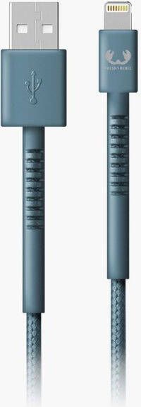 Fresh N Rebel Fresh'n Rebel USB Lightning Fabriq Cable (2m) Blauw | USB-A Lightning | 8720249803041