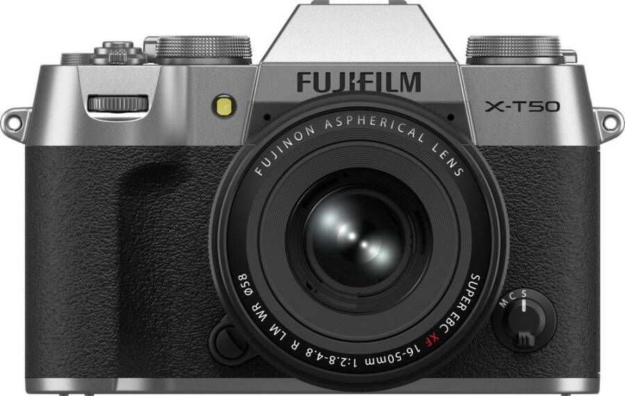 Fuji film X-T50 + XF 16-50mm Zilver | Camera aanbiedingen | 4547410533743