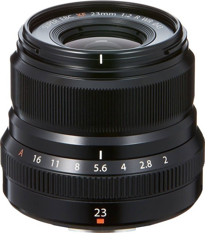 Fuji film XF 23mm f 2.0 R WR Zwart | Prime lenzen | Fotografie Objectieven | 16523169