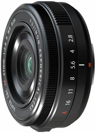 Fuji film XF 27mm f 2.8 R WR | Groothoeklenzen lenzen | 4547410440386