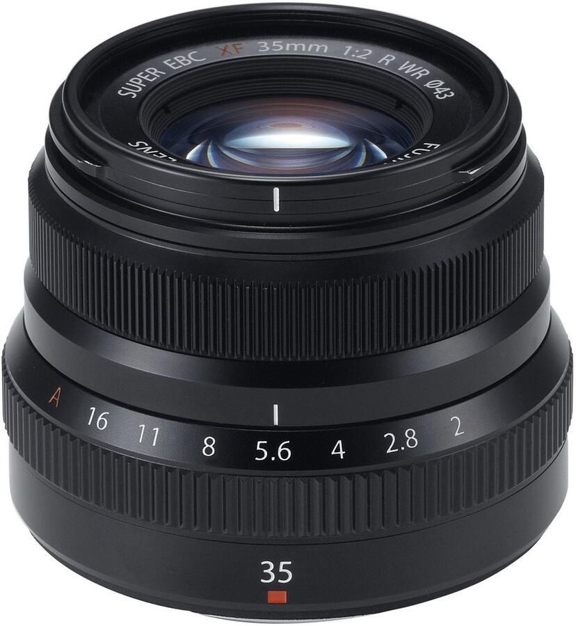 Fuji film XF 35mm f 2.0 R WR Zwart | Prime lenzen | Fotografie Objectieven | 16481878