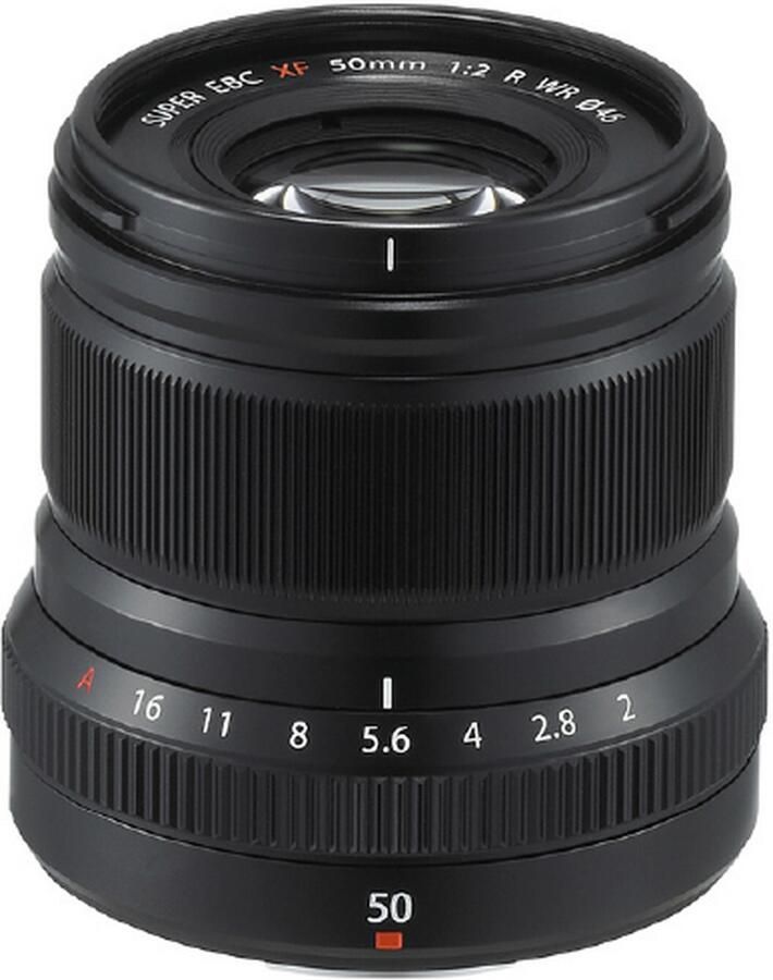 Fuji film XF 50mm f 2.0 R WR Zwart | Prime lenzen | Fotografie Objectieven | 16536611