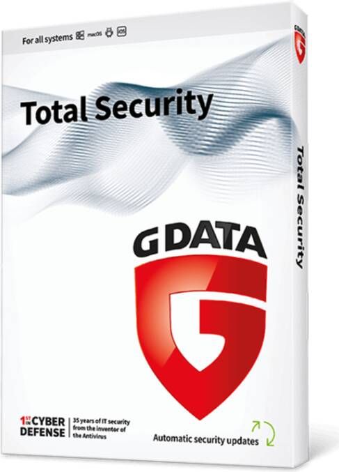 G Data Total Security 2020 3 Devices | Software | Accessoires&Toebehoren Computer toebehoren | 7439639449479