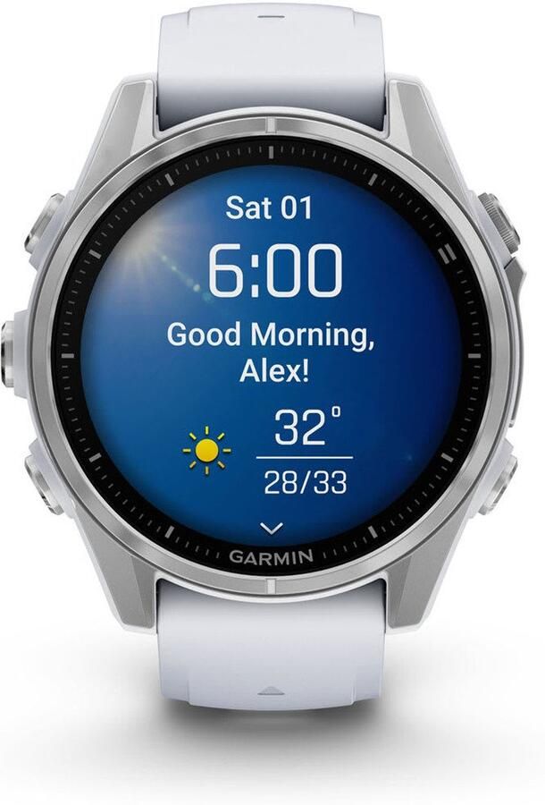 Garmin Fenix 8 43mm Wit | Smartphones tablets en meer | 0753759337971 - Foto 3