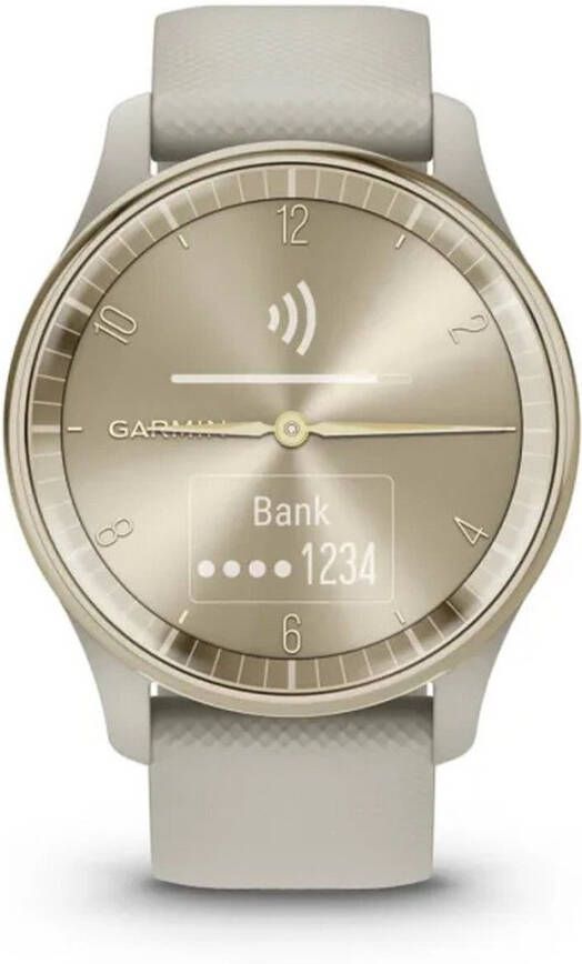 Garmin VivoMove Trend Cream Gold | Smartphones tablets en meer | Telefonie&Tablet Smartwatches | 0753759309442