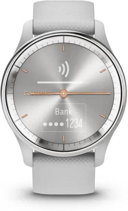 Garmin VivoMove Trend Silver | Smartphones tablets en meer | Telefonie&Tablet Smartwatches | 0753759309459