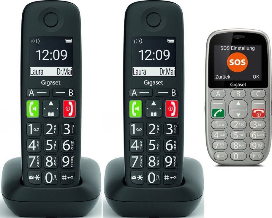 Gigaset Easy Pack E290DUO + GL930 | Vaste telefoons | Telefonie&Tablet Bel&SMS | 5412882787941