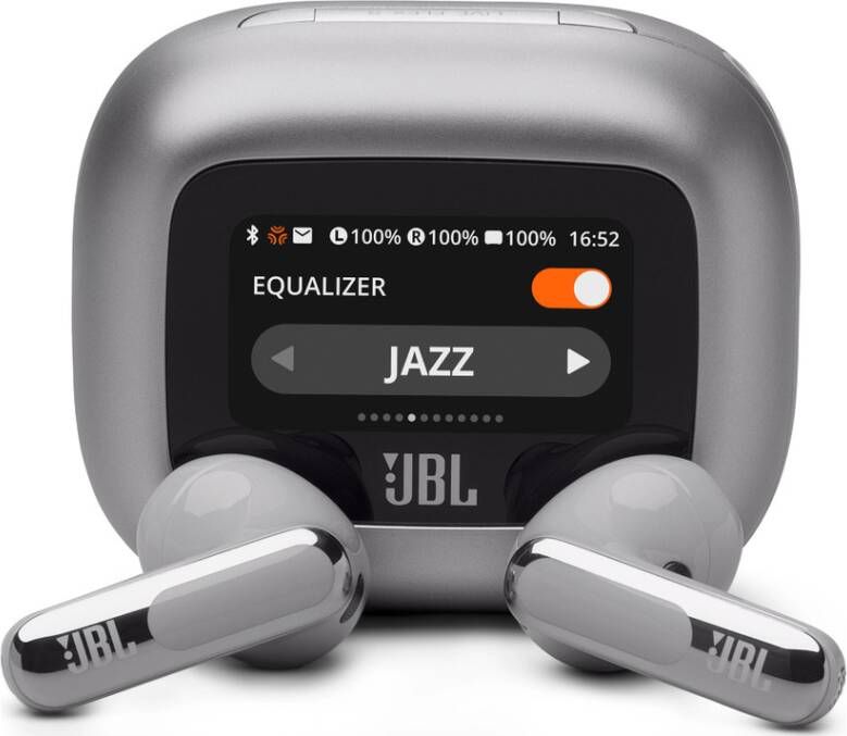 Harman Kardon JBL Live Flex 3 Zilver | Draadloze oortjes | Beeld&Geluid Koptelefoons | 1200130012273